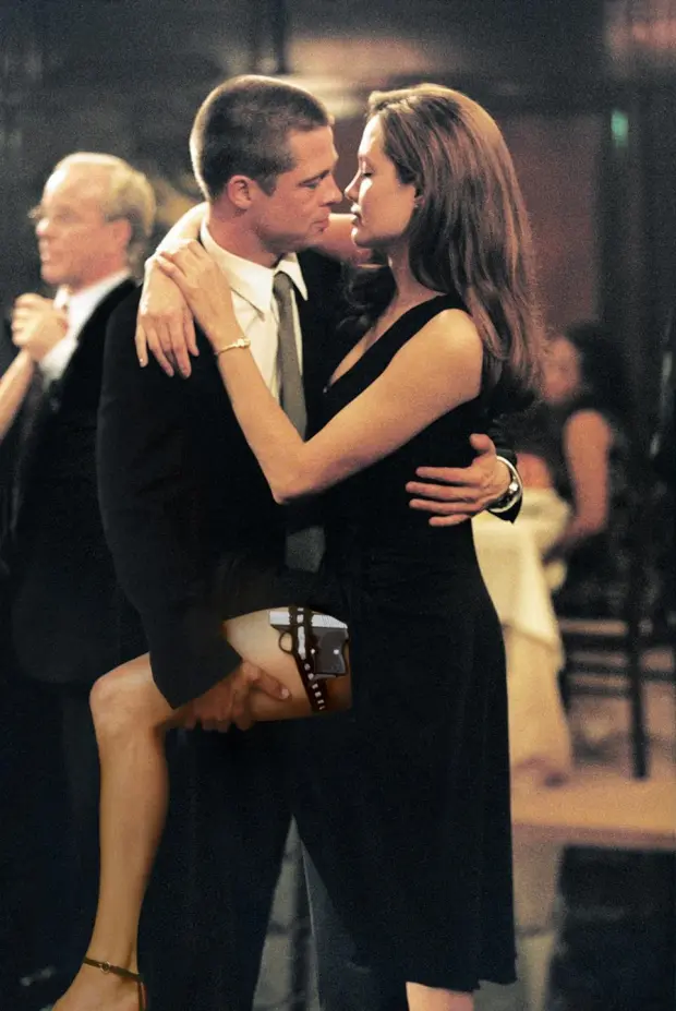 Brad pit with Angelina Jolie